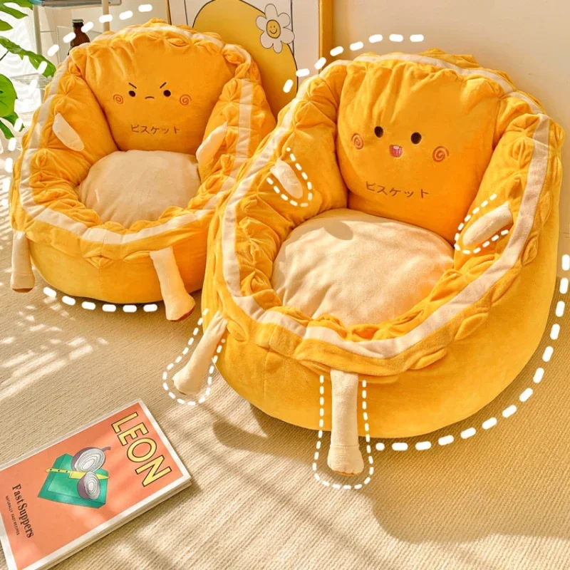 Chair Floortop Cushion, Lazy Sofa, Bay Window, Balcony, Futon Beanbag Sofa,Soft Sofa for Kids, Pet for Cat and Dog