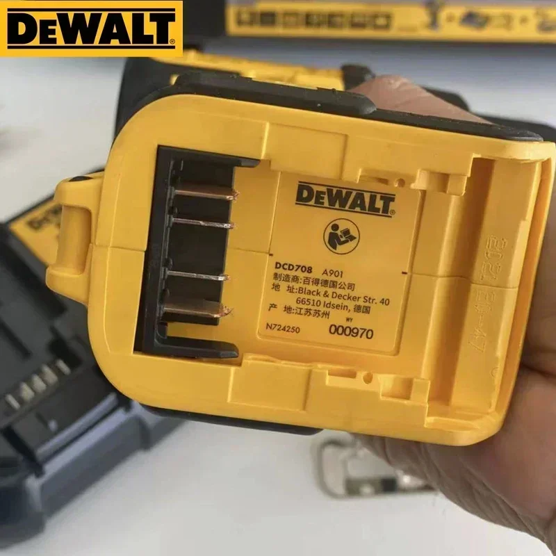 DEWALT DCD708 ATOMIC Cordless Compact Drill Driver 20V MAX Brushless Motor 1/2 in Electric Screwdriver Household Power Tool