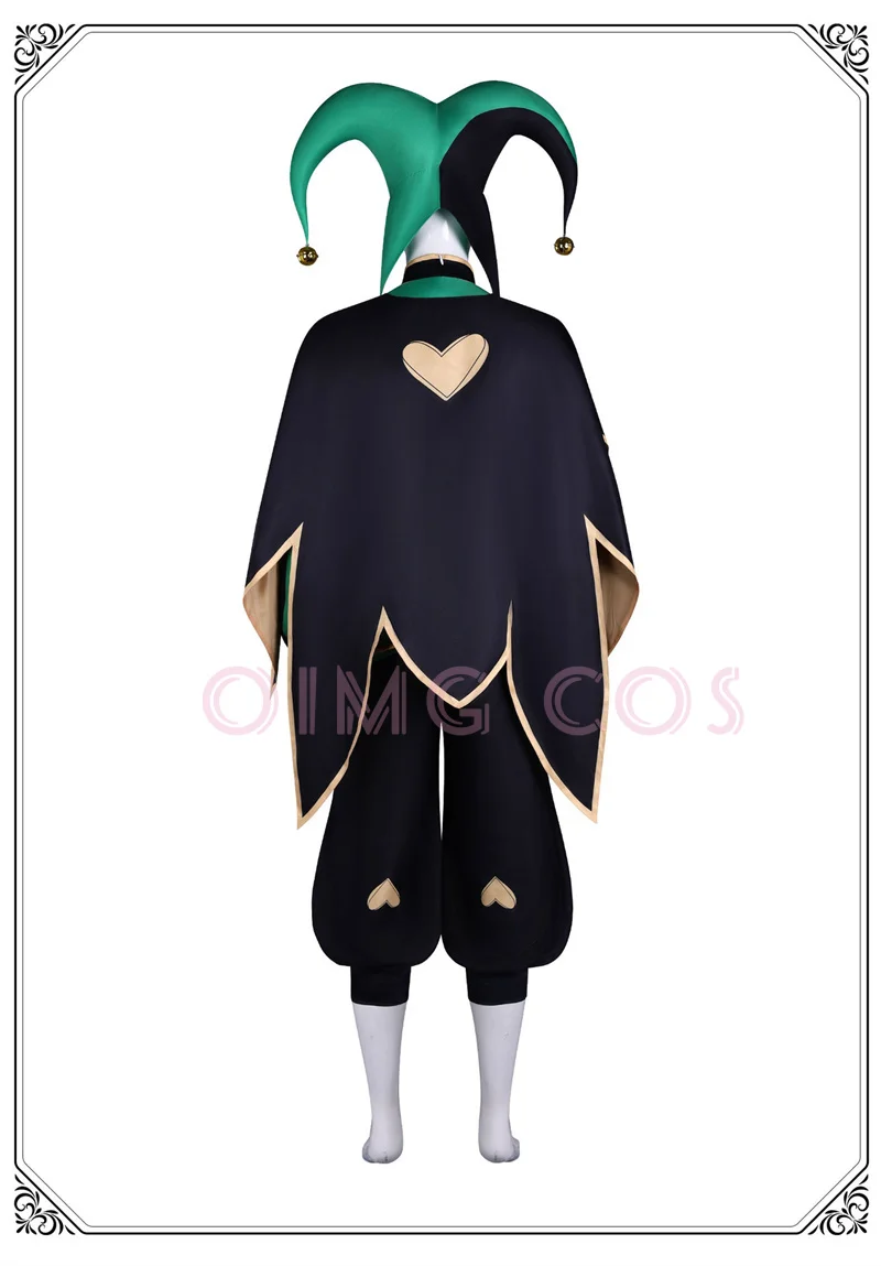 Kostium Pierrot TheFreakCircus, przebranie Harlekina dla dorosłych, strój karnawałowy, anime, Halloween, maskarada, kostiumy imprezowe dla kobiet, gra. — zdjęcie 4