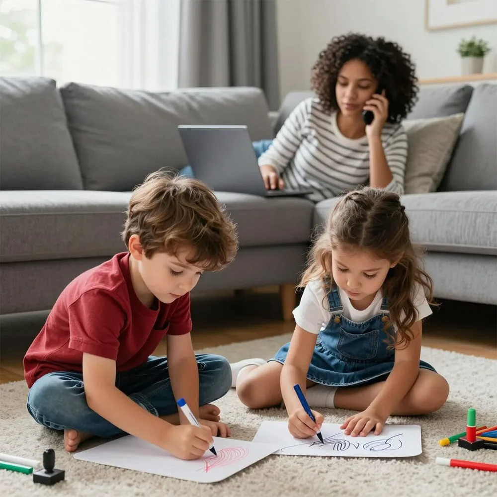 Drawing Graffiti Doodle Double-Sided Mini Whiteboard Children Drawing Erasable Painting Writing Board Mini Chalkboard Wooden