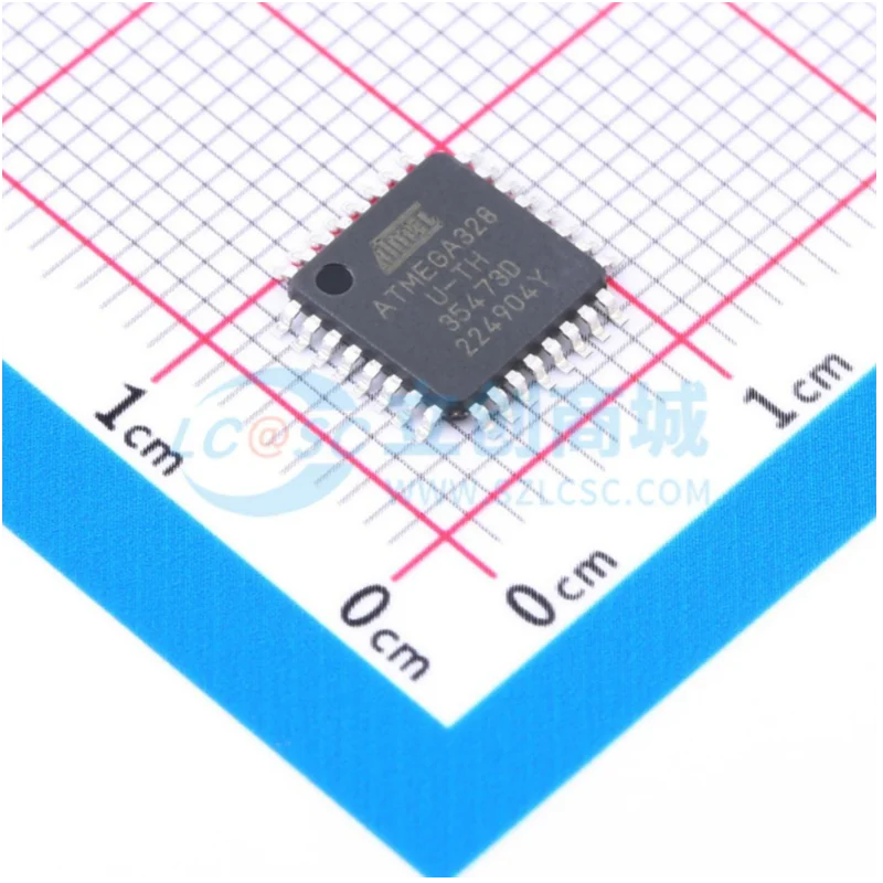 1 PCS/LOTE ATMEGA328-AU ATMEGA328-AUR ATMEGA328 TQFP-32 100% New and Original IC chip integrated circuit