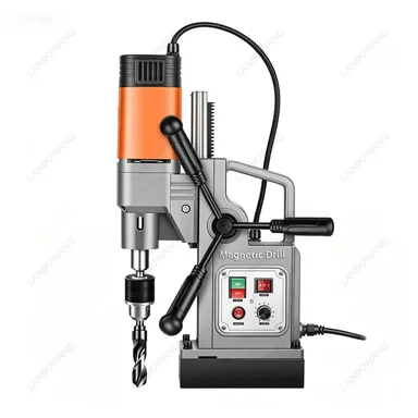 Industrial Magnetic Drill Powerful Electromagnetic Suction Drilling Machine Small Magnetic Seat Drill