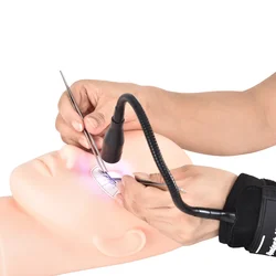 2023 new5W LED UV lamp eyelash extension gel curing lamp beauty salon portable wrist UV curing lamp adjustableanglefornailbeauty