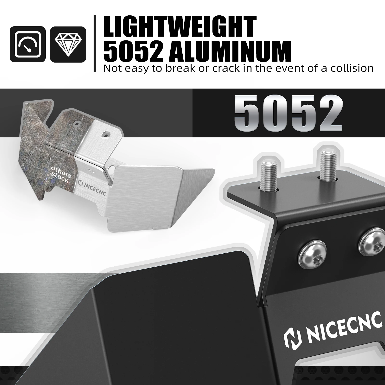 NICECNC Per Sur-Ron light bee XS L1E Segway X160 X260 Surron light bee XS L1E Blocco batteria Aumenta il codice e il riser del sedile con rialzo da 5 cm