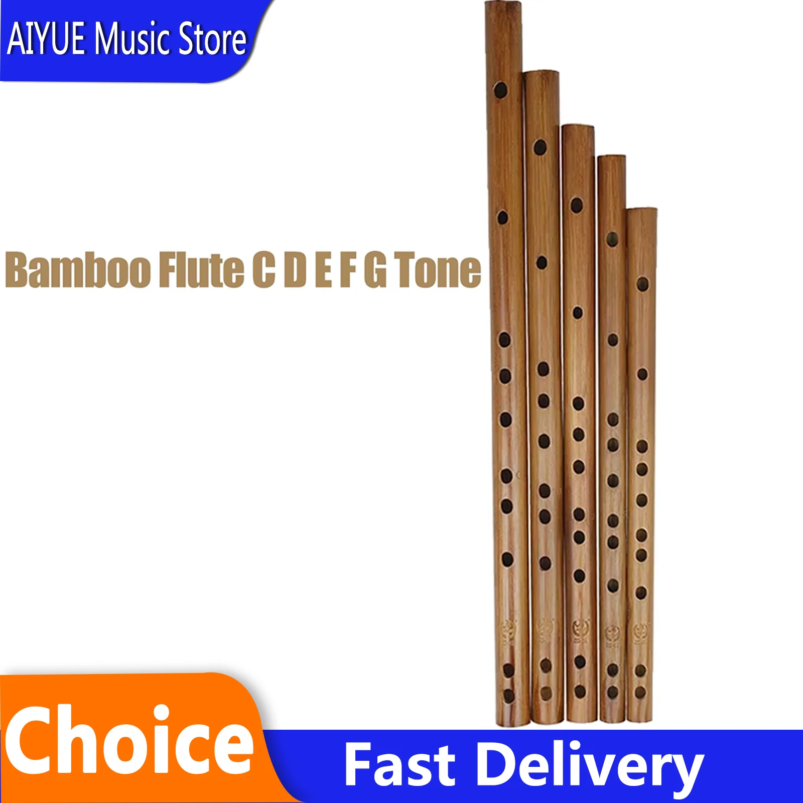 Piccolo Bamboo Flut…