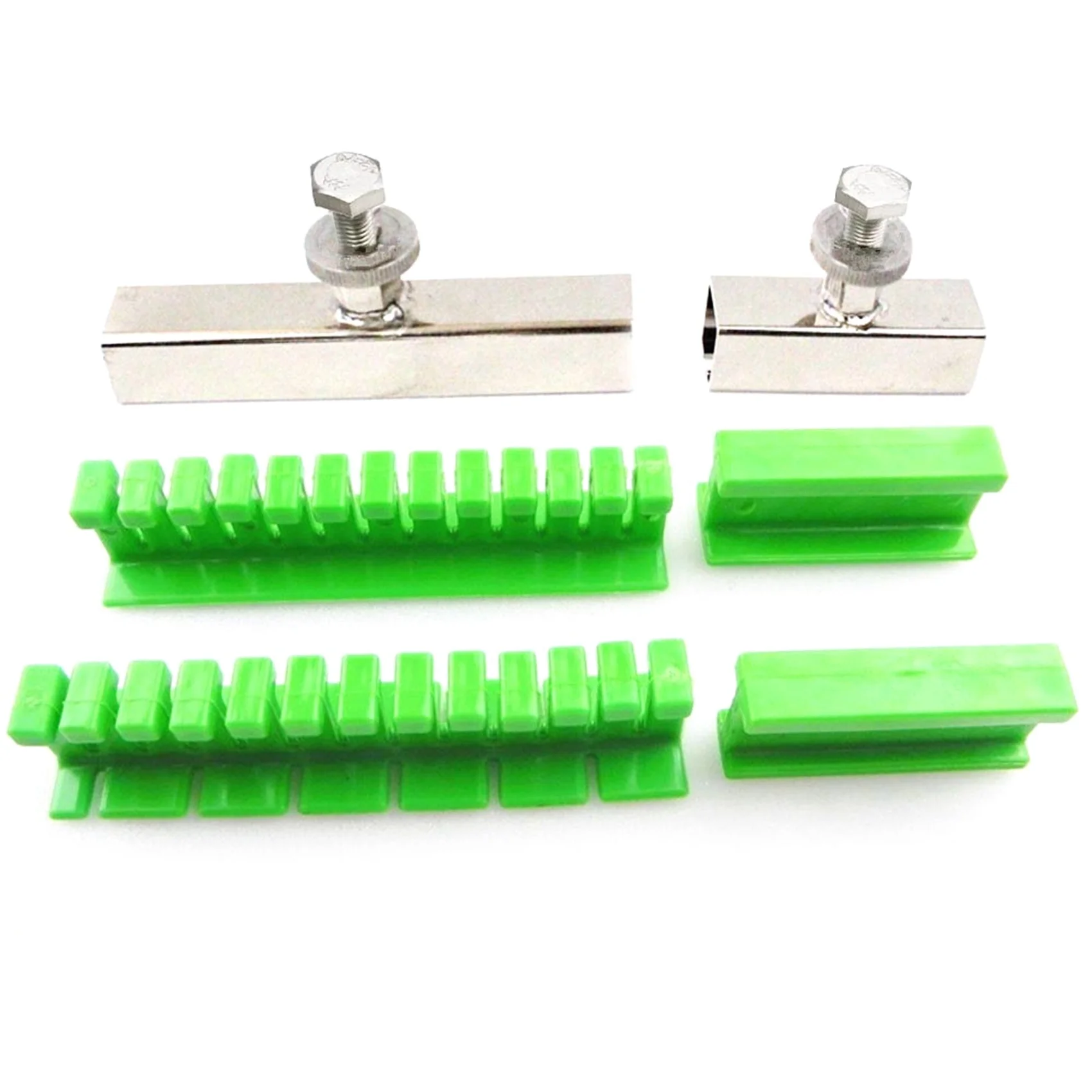 10Pcs Adhesive Glue Tabs Tools Kit for Car Paintless Dent Repair Tool Auto Dent Repair Tools Long Dent Repair Tools