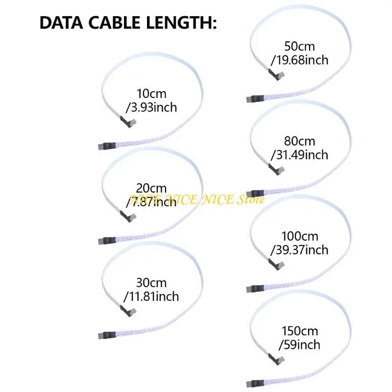 유형 C 타입 C 변환 케이블 플랫 실리콘 와이어 1.2mm 두께 2A