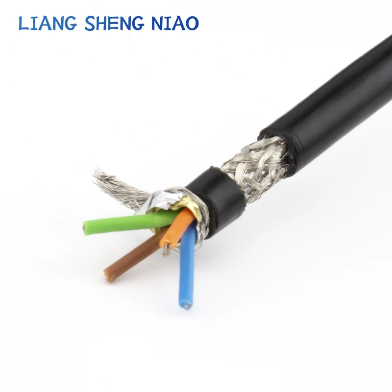 Radio Frequency Cable Hsd Lvds 4-Core Video Cable Df-535 Car Transmission Rgb Reversing Image Cable