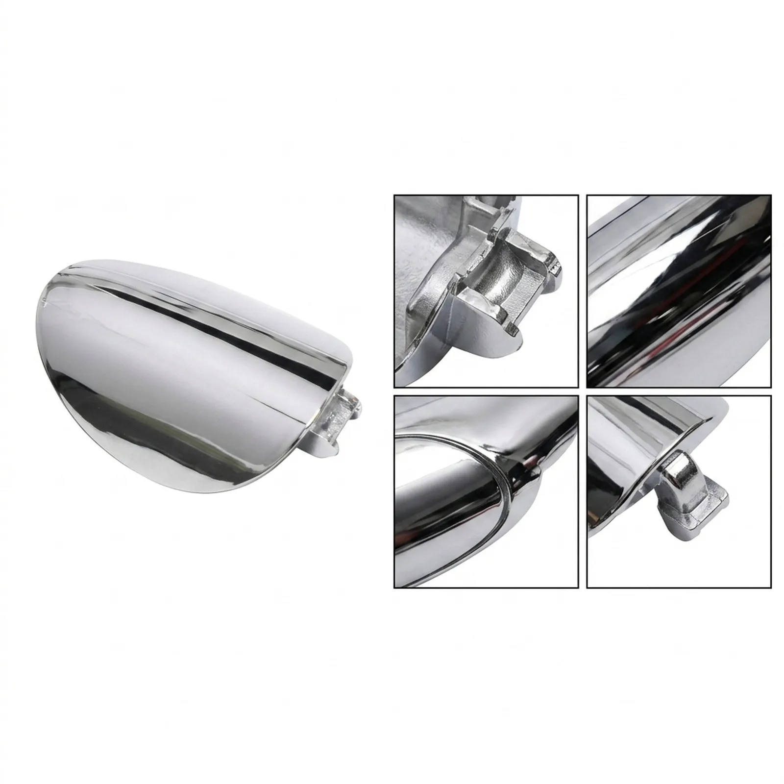 For Cooper F55 F56 Door Handle Lock Key Hole Cover Trim Cap 1PCS for 2013 2019 Models Compatible with OE Specifications