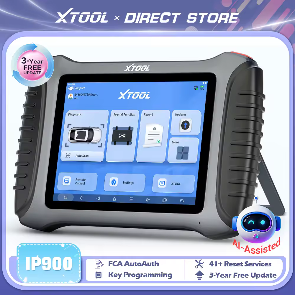 XTOOL InPlus IP900 Automotive Scanner VS XTOOL D8S Diagnostic Tools AI-Assisted Bidirectional OBD2 Scanner 41 Resets 3-Year Free