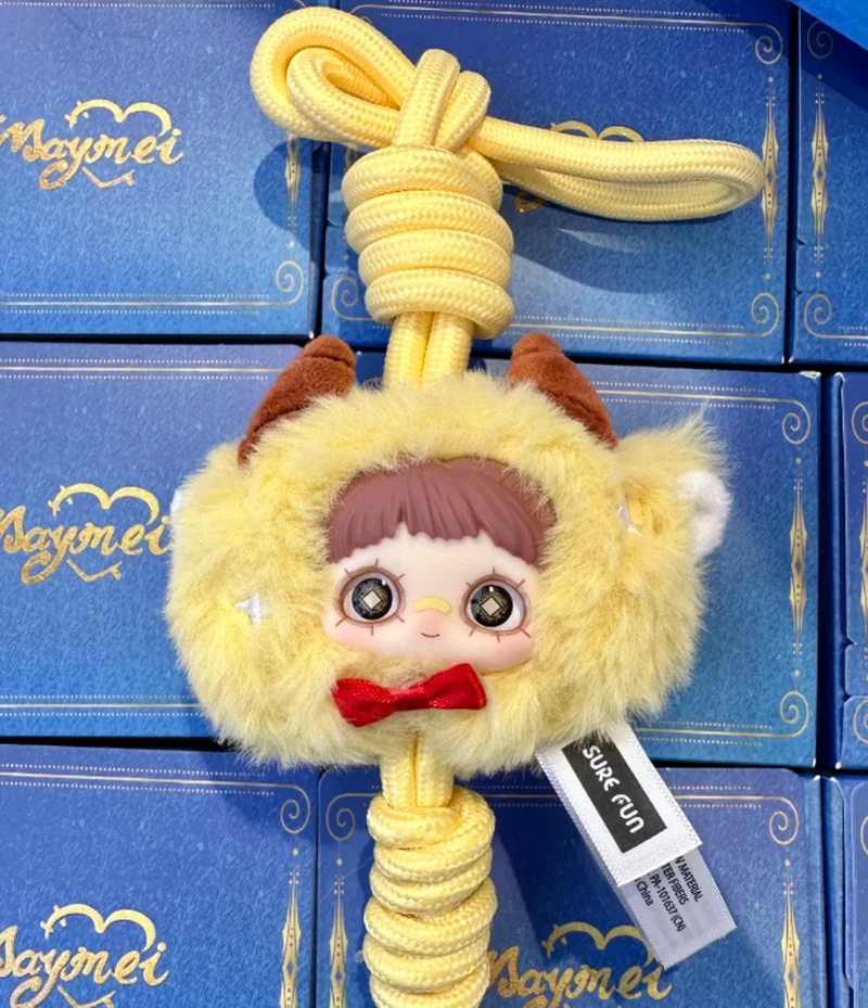 MeiMei Zodiac Story Series Blind Box Dua Belas Rasi Bintang Tali Gantungan Ponsel Mainan Koleksi Trendi