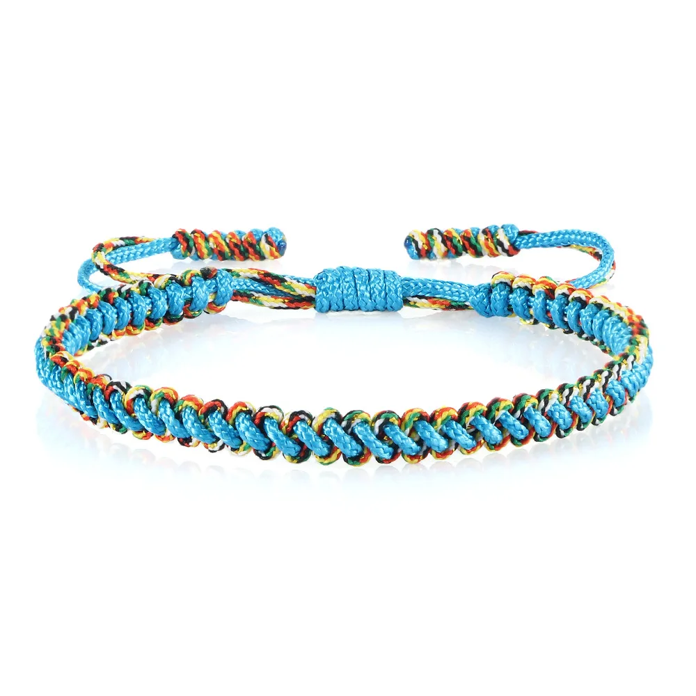 

men bracelet adjustable Waterproof Wax String Bracelet for Women Men Handmade Woven Tibetan Buddhist Bracelet Friendship Lucky P