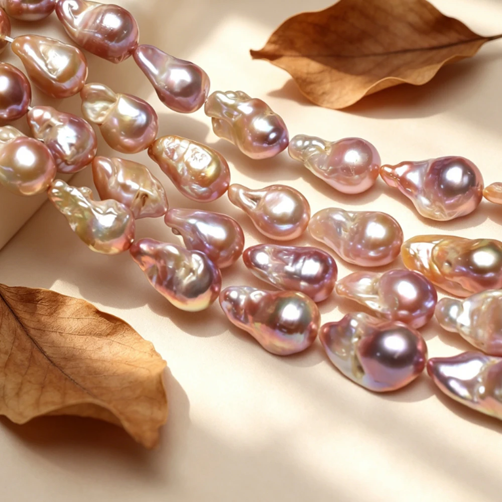 AAAAA 25x13mm High-Quality Tail Pearl Colored Natural Pearl Beads for Jewelry Making Supplies DIY Necklace Bracelet Accessories