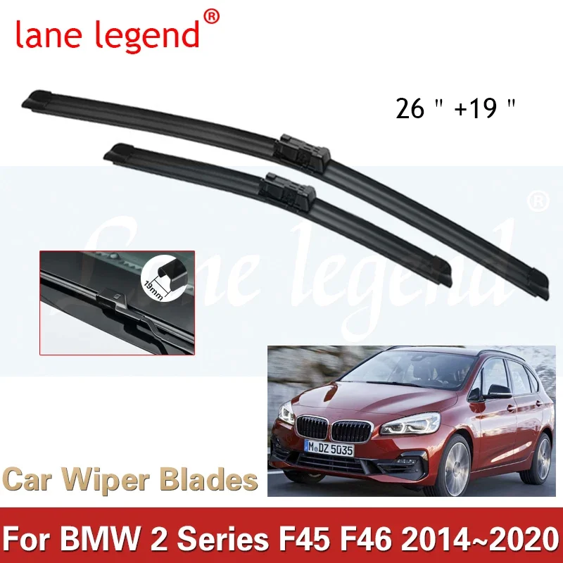 Car Wiper Blades for BMW 2 Series F45 F46 2014~2020 Windscreen Wipers Car Accessories 216i 218i 220i 225i 225xe 216d 218d 220d