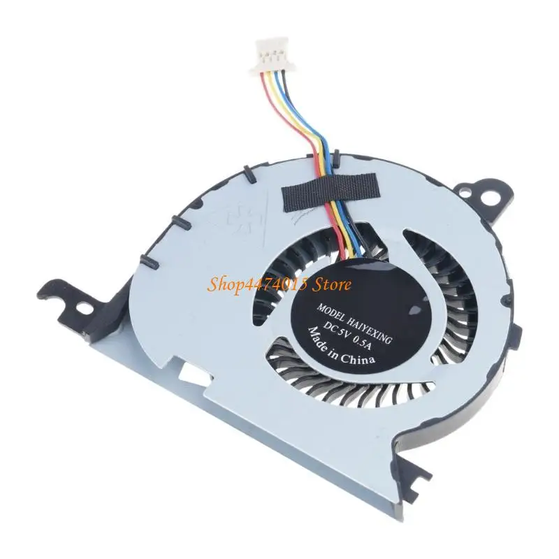 

K1AA CPU Cooling Fan Laptop Cooler Portable Heatsink Fan 5V 0.4A 4pin Radiator