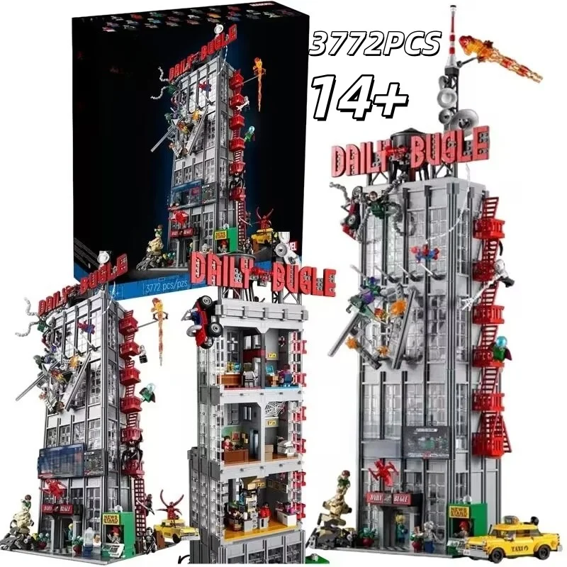 

2026new MOC 3772 шт. строительные ежедневные классические строительные блоки, совместимые 76178 кирпичи, подарки на день рождения и Рождество для детей