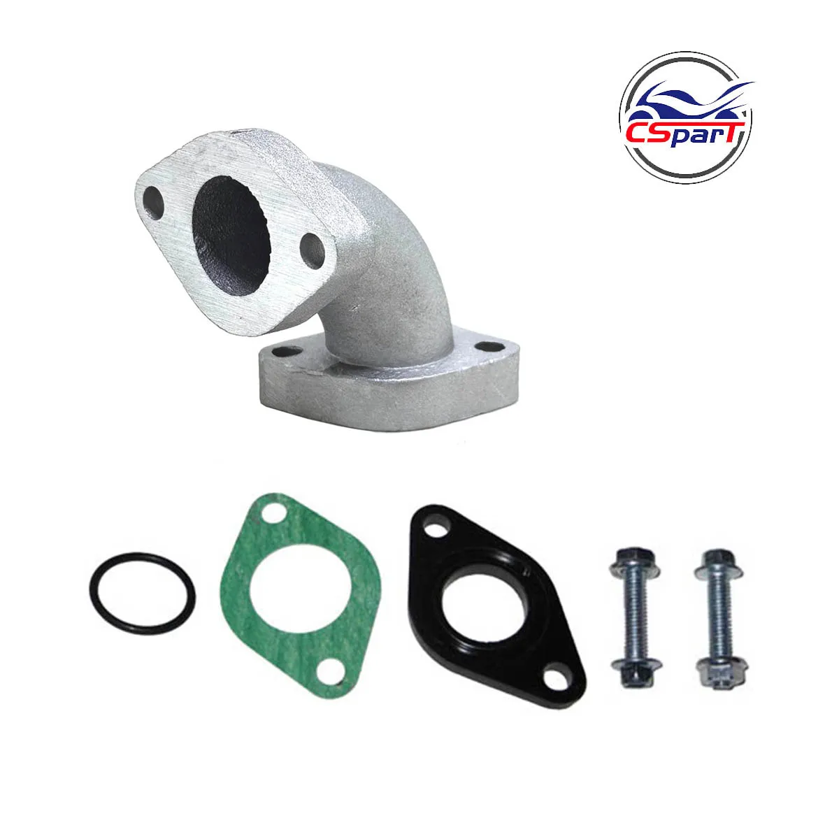 23MM Intake Manifold Kit with Gasket 50CC 70CC 90CC 110CC ATV Quad Taotao Kaya Apollo Lifan Sunl Dirt Pit Bike Parts