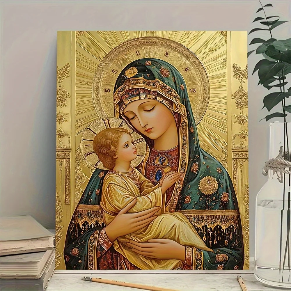 

Jigsaw Puzzle The Our Lady of Perpetual Help Icon Jigsaw Puzzle Educational Toy for Kids Children 's Games Christmas Gift