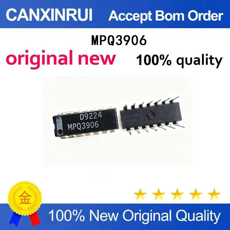 

(5-100 Pieces) Brand new original MPQ3906 DIP-14 spot chip IC