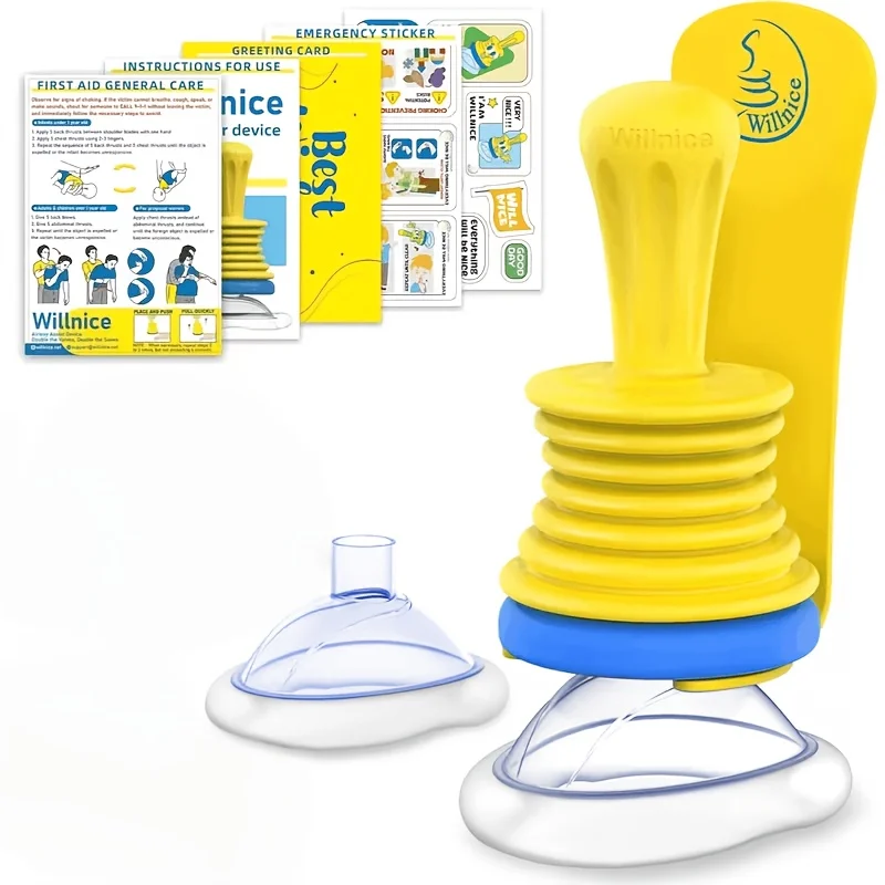 Portable Anti-Suffocation Respirator, Emergency Oxygen Supply for Home Travel, Rescue Mask for Smoke & High-Altitude Camping