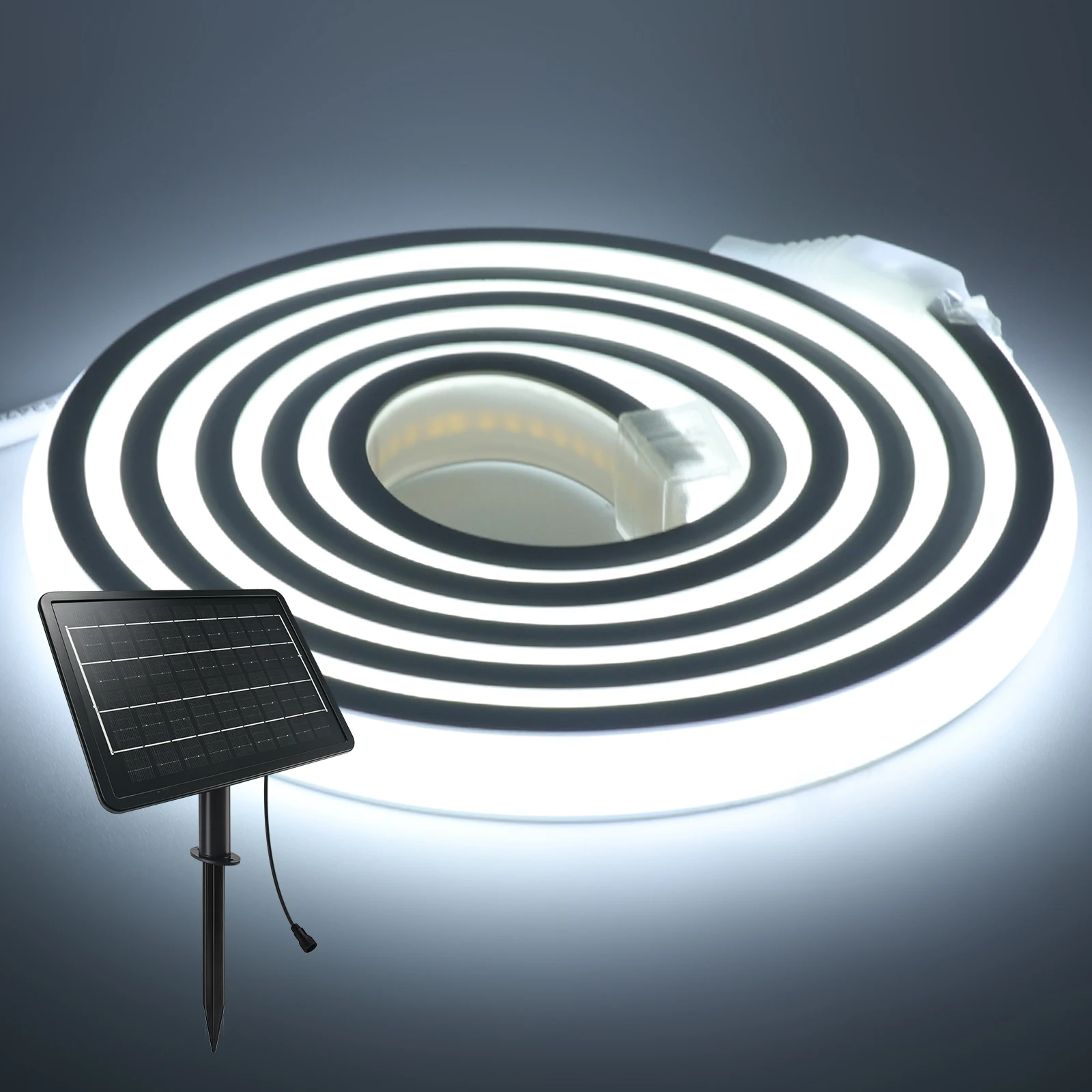 luz-de-cordao-neon-cob-alimentada-por-energia-solar-fita-led-flexivel-para-iluminacao-externa-de-caminhos-piscinas-e-quintais-24v-ip67-a-prova-d'Agua