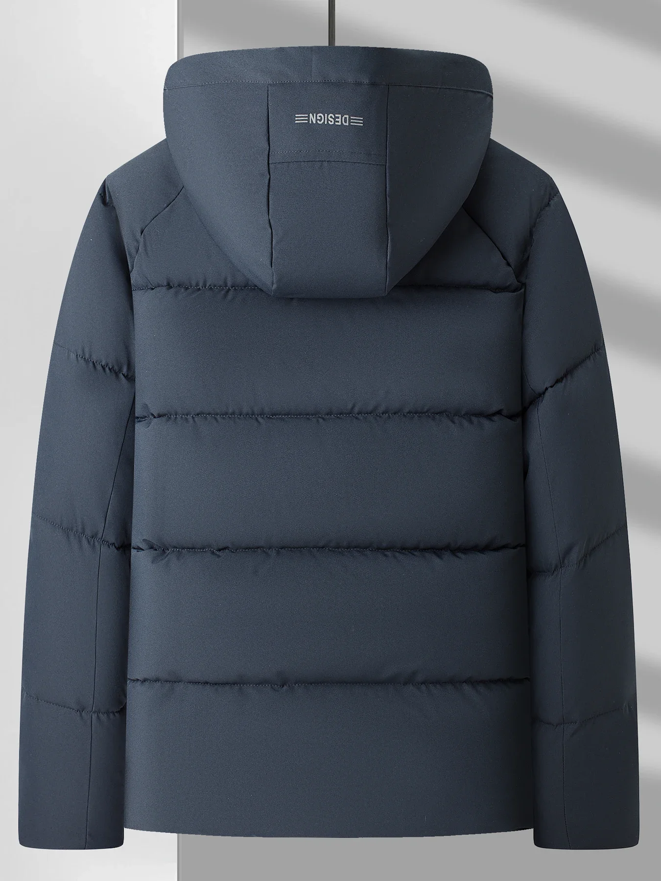 الأعمال عارضة مقنعين سترات الرجال الخريف الشتاء الدافئة وسادة مبطنة الرجال الرياضة في الهواء الطلق معطف انفصال قبعة سستة سترة قطن