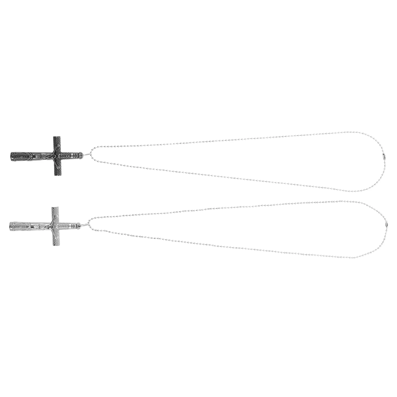 

2 Pcs Jazz Drum Key Tuning Keys for Drums Wrench Electronic Tuner Metal Acoustic Device Necklaces
