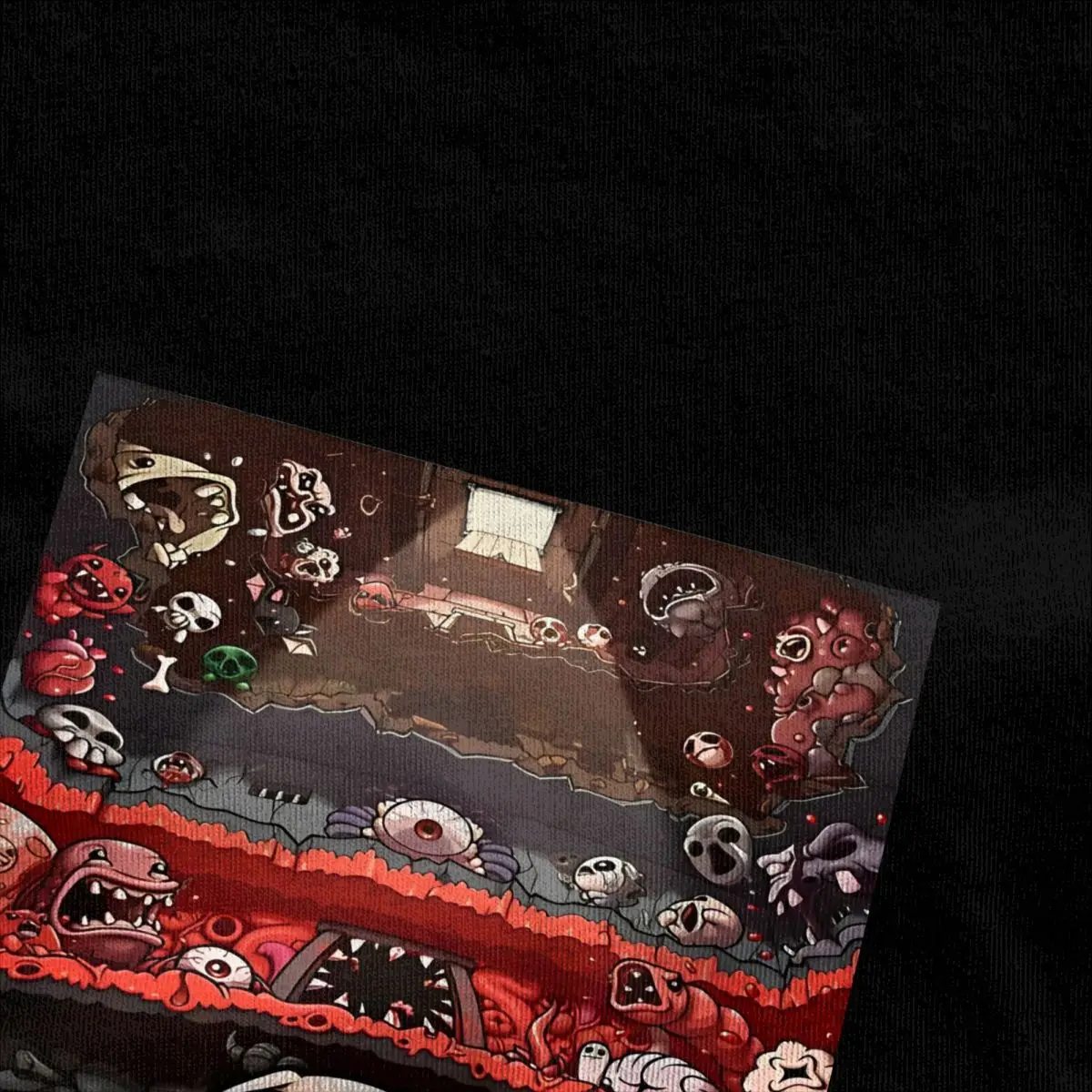 The Binding Of Isaac T Shirt Video Game Trending T-Shirts Short Sleeves Y2K Funny Tops Summer Cotton O Neck Plus Size Clothes