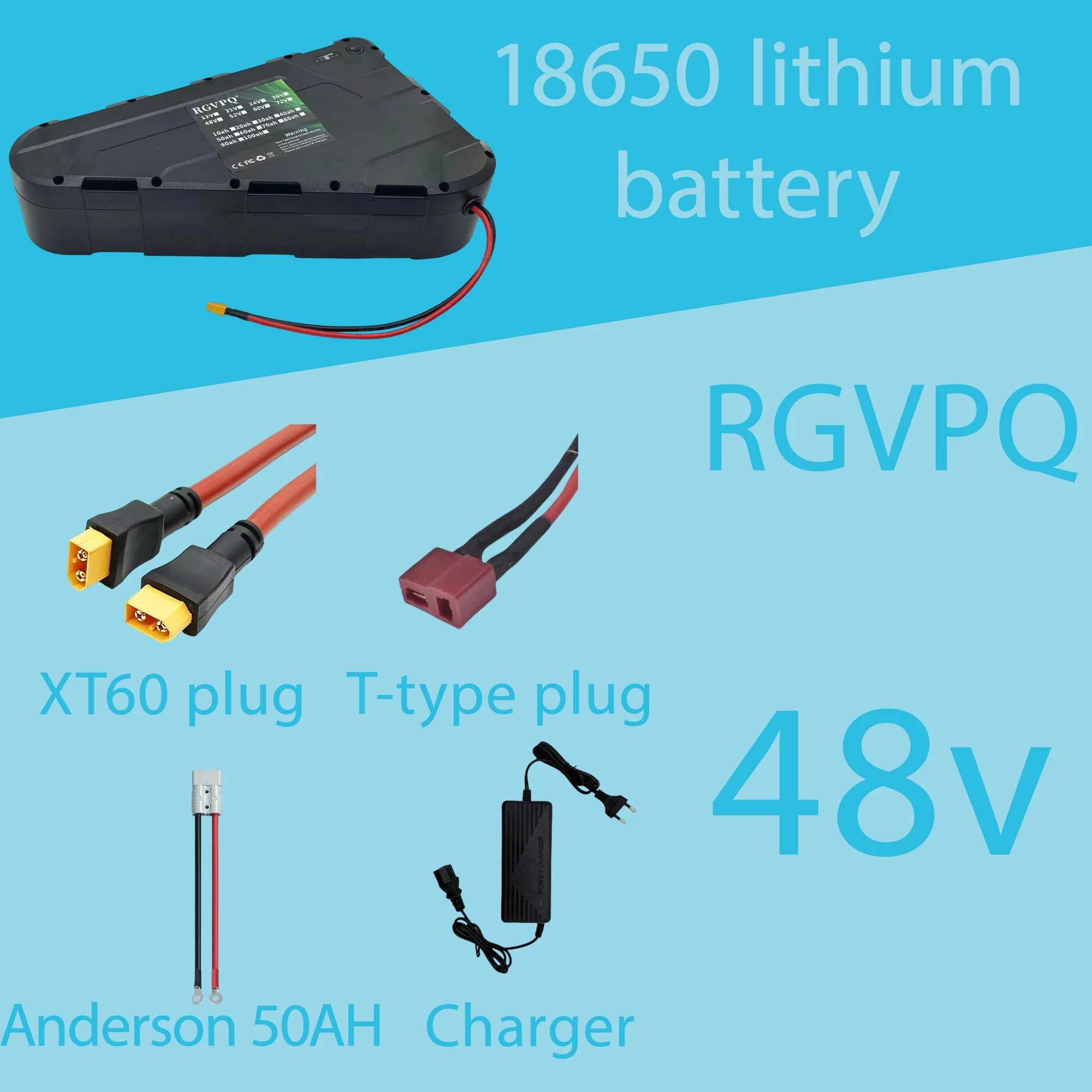 

Air transportation, NEWBOLER bicycle triangle bag 18650 lithium battery 36V 48V 52V waterproof mountain bike road bike universal