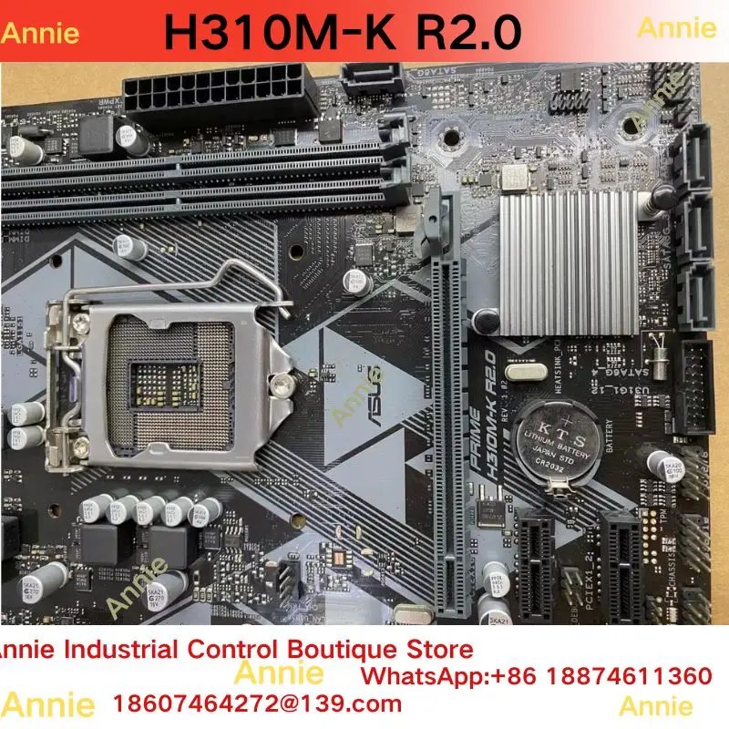 ASUS PRIME H310M-K R2.0 LGA1151 Motherboard for I7 I5 I3 Pentium Celeron Mini ITX B360 H370 H410 H310 CPU Motherboards