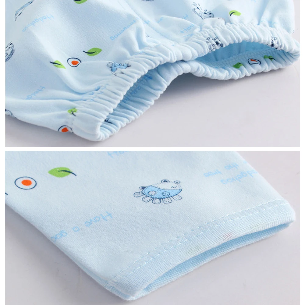 5PCS Newborn Baby Boys Girls Layette Set Cotton Sleepwear Tops Hat Pants Bib Suit Outfit Clothes Sets for 0-3M