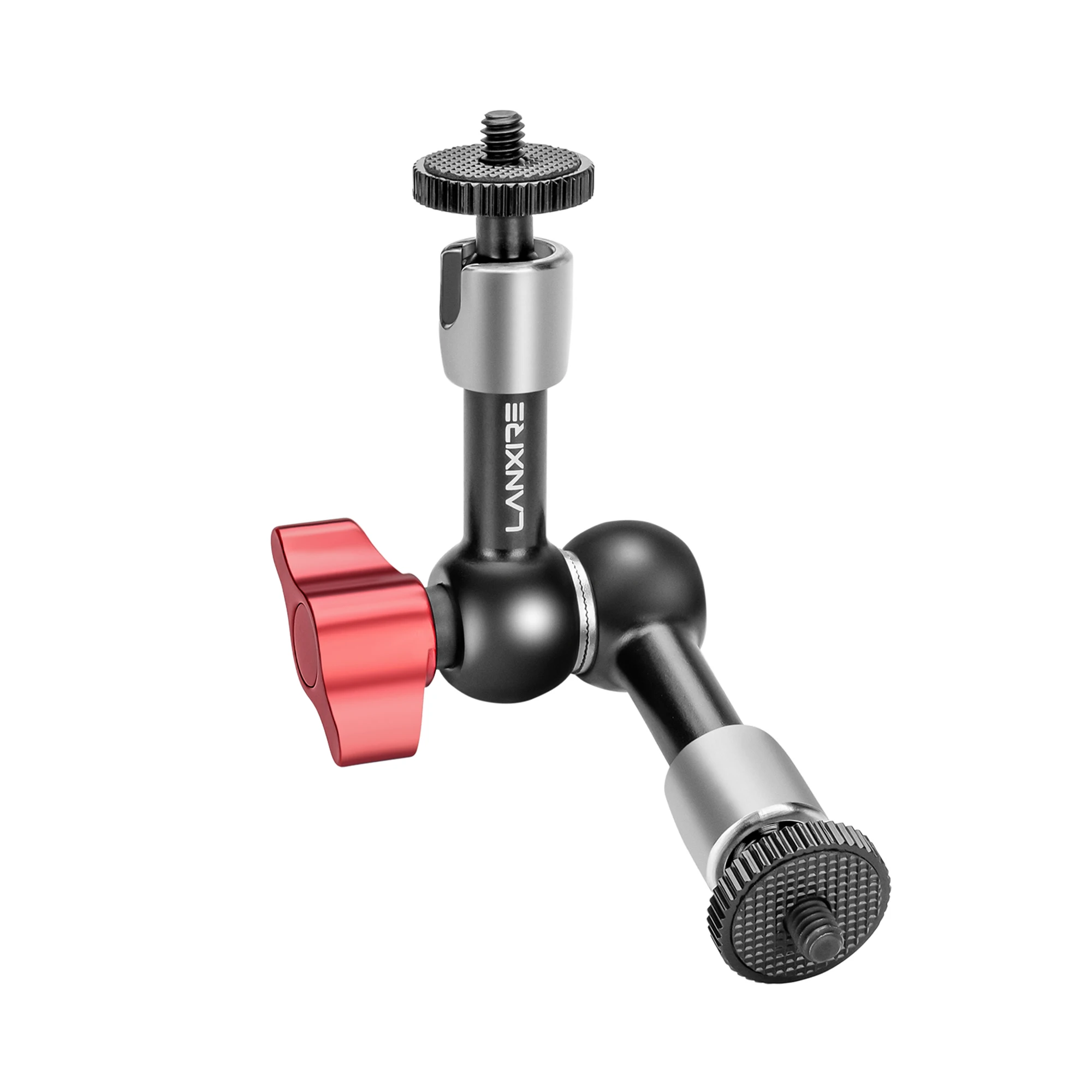 Lanxire 6 Inch Articulering Magic Arm, Mini Mount met 360° Balhoofd en 1/4" Schroef voor SmallRig Cage, DSLR, Monitor, LED-licht en Microfoon