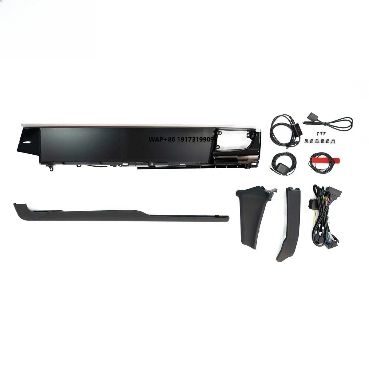 

Двухэкранная сенсорная мультимедийная система для автомобиля с Android 13, 64 ГБ, USB, Wi-Fi+4G, CarPlay, крепление на приборную панель для Macan 2014-2023