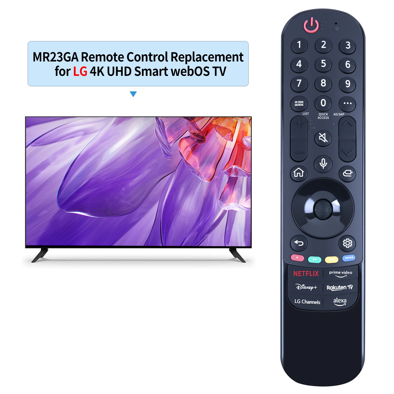 New MR23GA AKB76043107 Magic Voice Remote Control For L/G Smart TV