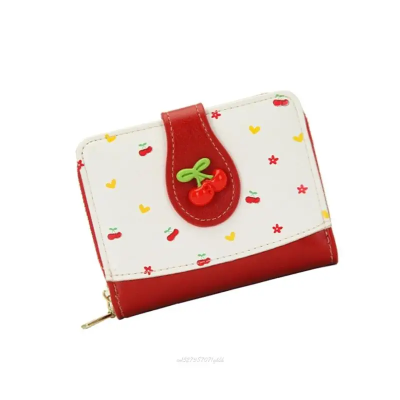 X5XA กระเป๋าสตางค์แฟชั่นกระเป๋าสตางค์ขนาดเล็ก,กระเป๋าสตางค์ผู้หญิงสั้น,กระเป๋าสตางค์หนัง PU Bifold