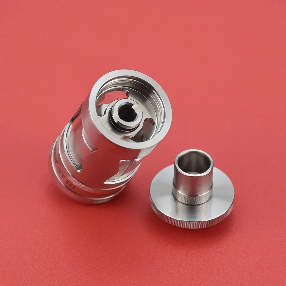 Taifun GT3 mini rta 23mm 316 الفولاذ المقاوم للصدأ قابلة لإعادة البناء 510 خزان السجائر الإلكترونية مقابل TAIFUN GT4 S RTA thc tauren rta