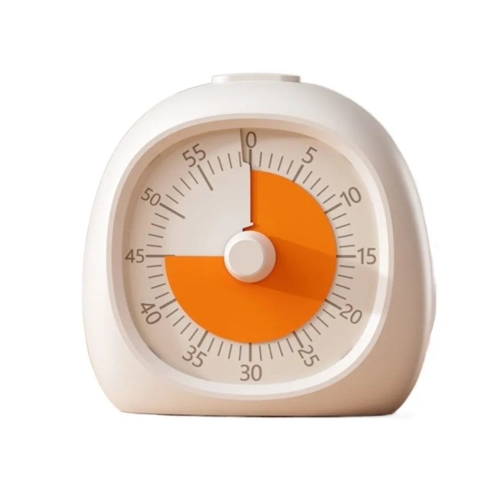 

Practical Plastic Visual Timer Silent Focus Aid Study Timer 60 Minute Time Management Tool Study