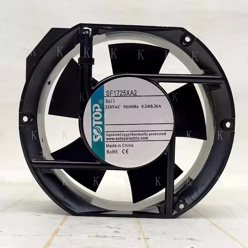 

C ДЛЯ SOTOP SF1725XA2 AC220V 0,24A/0,26A 17251 Осевой шариковый охлаждающий вентилятор