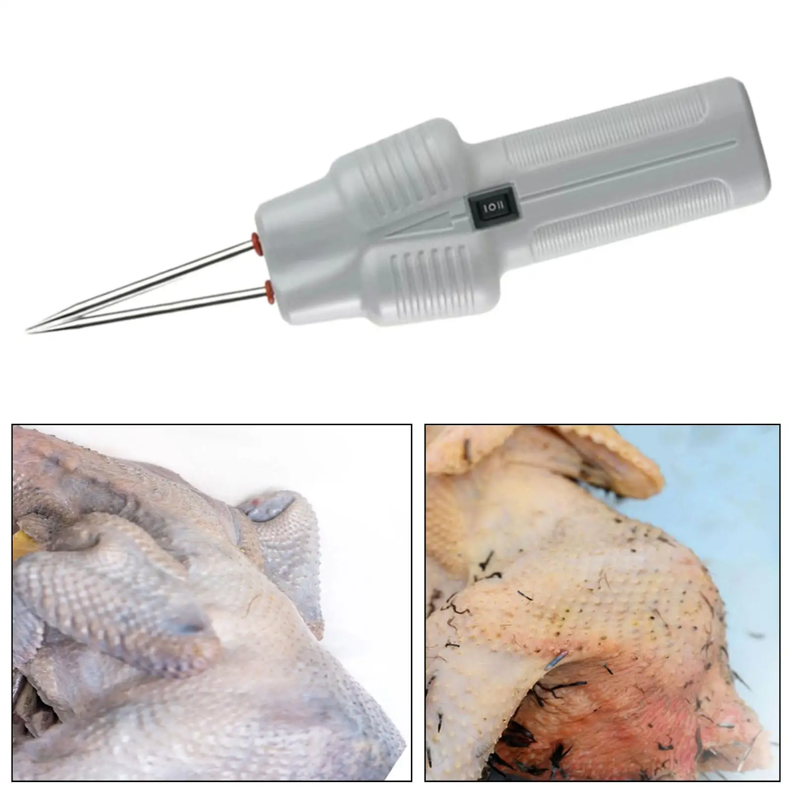 Electric Poultry Plucker Rehargeable Chicken Defeather Machine for Duck Bird