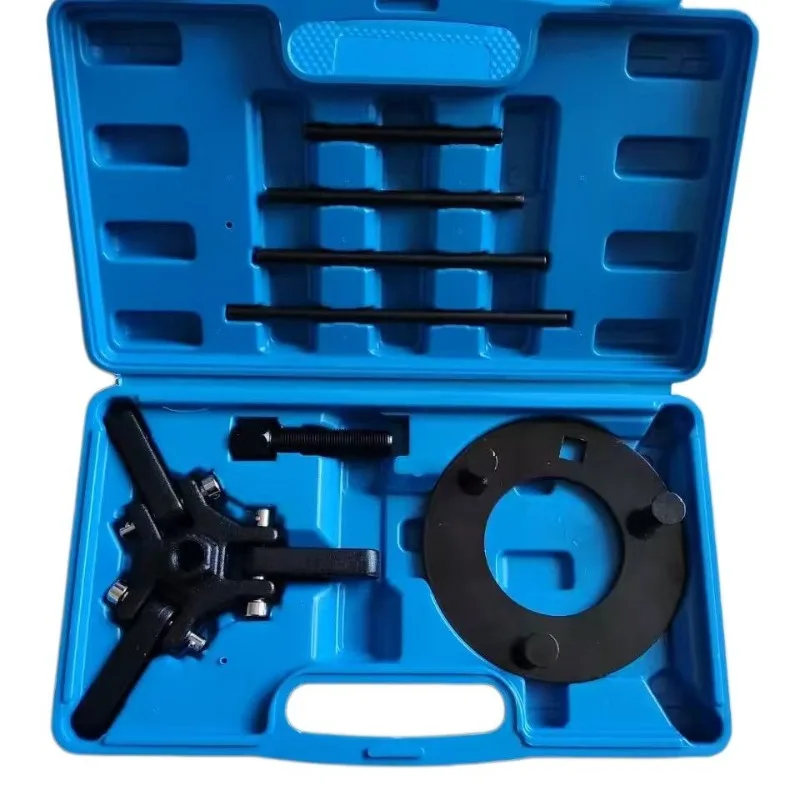 Crankshaft Pulley Removal Tool, Generator Belt Tray Pull Horse, Multi-function Pulley Remover Strictly Selected