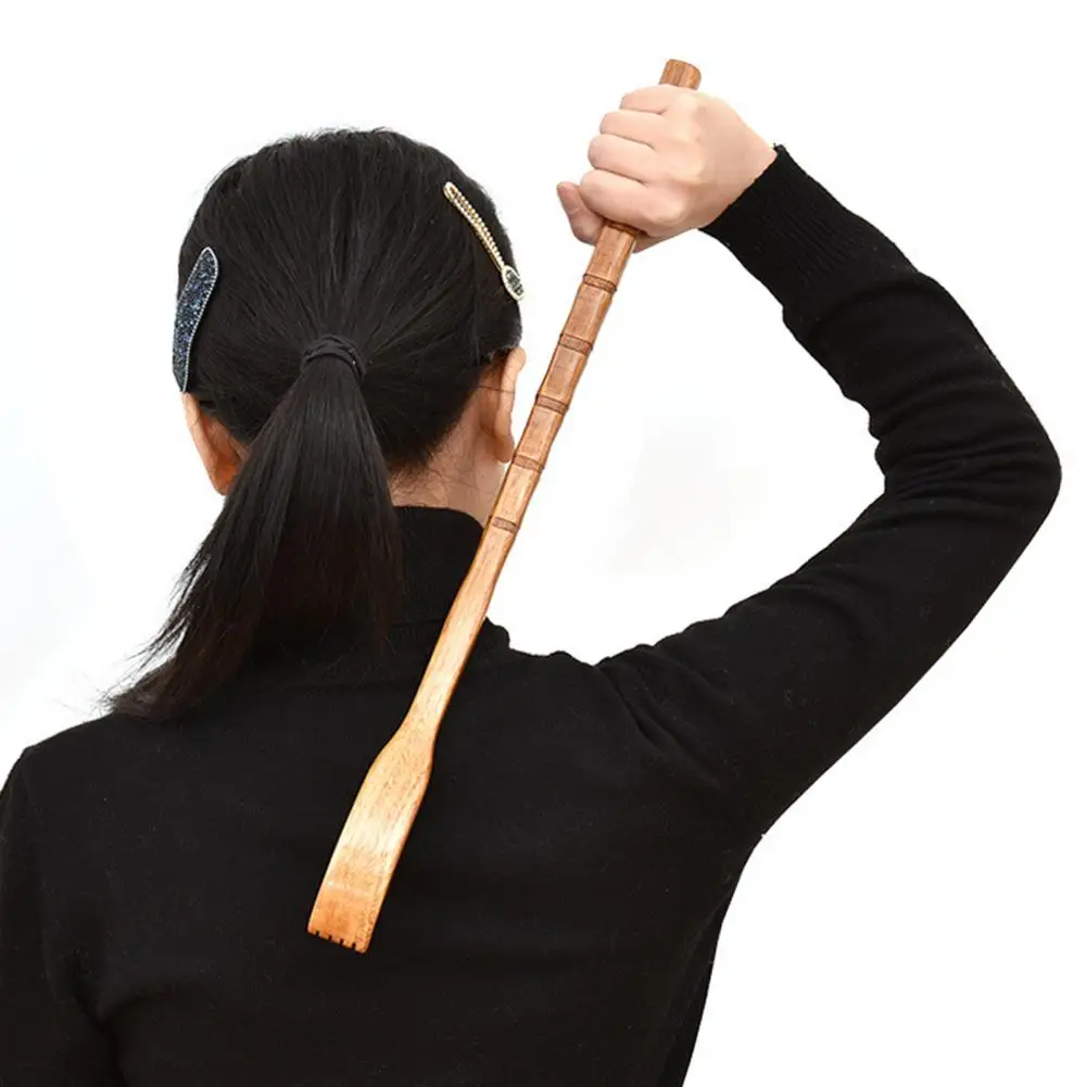 Backscratcher Wood Made From Bamboo etc Comfortable Anti-itch Long Handle Handheld Body Stick Back Massager Household Products