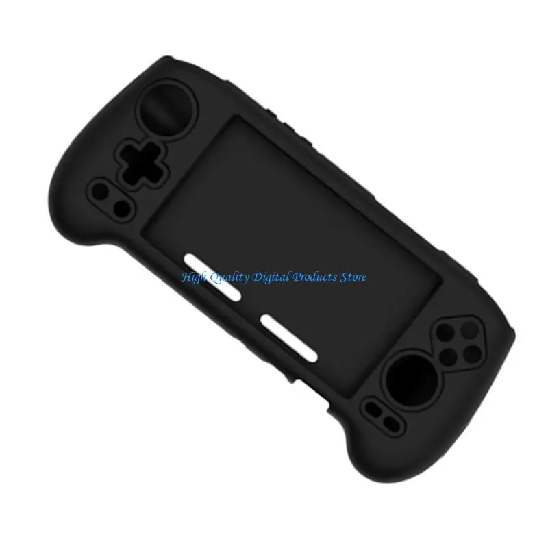 U2JE Gamepad Cover Silicone Case Scratchproof Housing Handheld Game Console Case for RG556 Full Coverage Protector Case