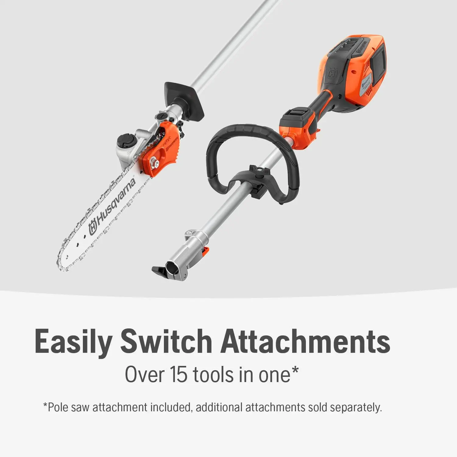 330Ikp Combi Switch + Pole Saw Attachment, 10-Inch Electric Pole Saw With Battery And Charger Included