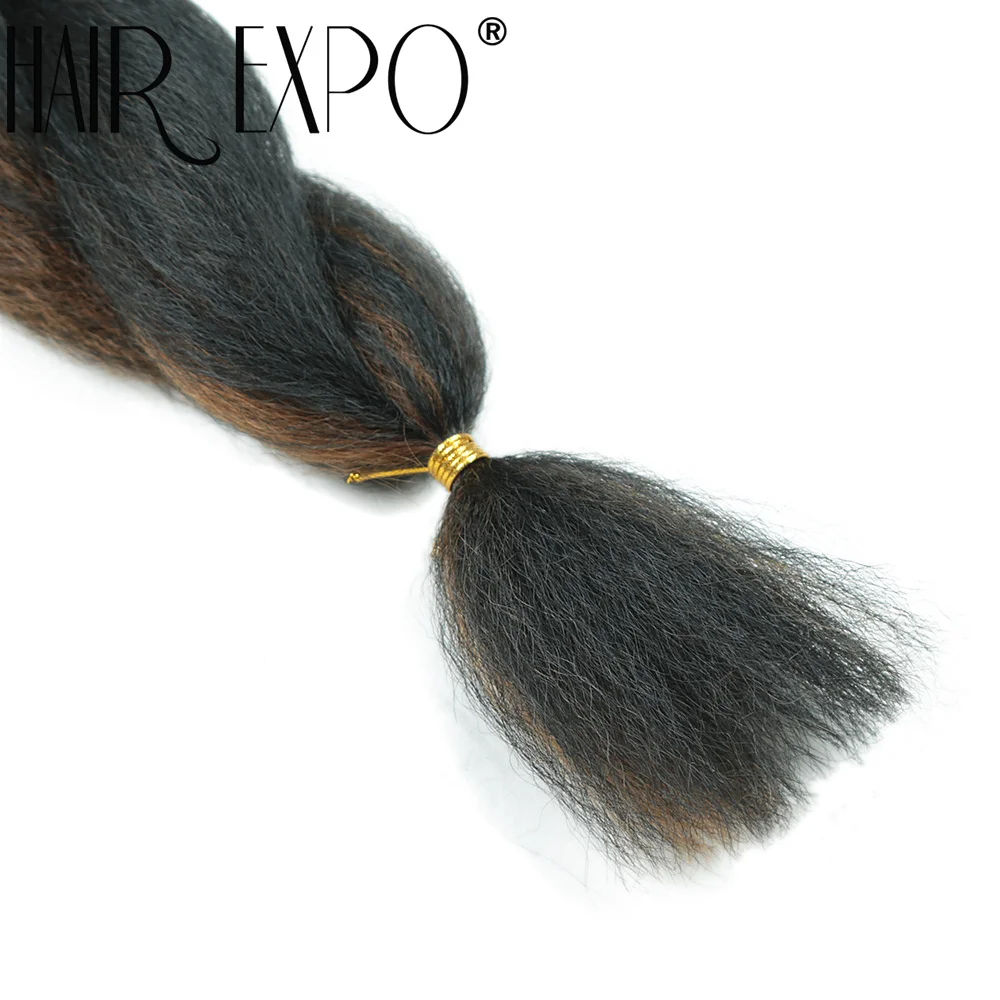26 Zoll Vixen Crochet Bulk Hair Synthetische Jumbo Braids Flauschiges Yaki Glattes Crochet Haar Afro Kinky Curly Flechthaarverlängerung – Detail 17