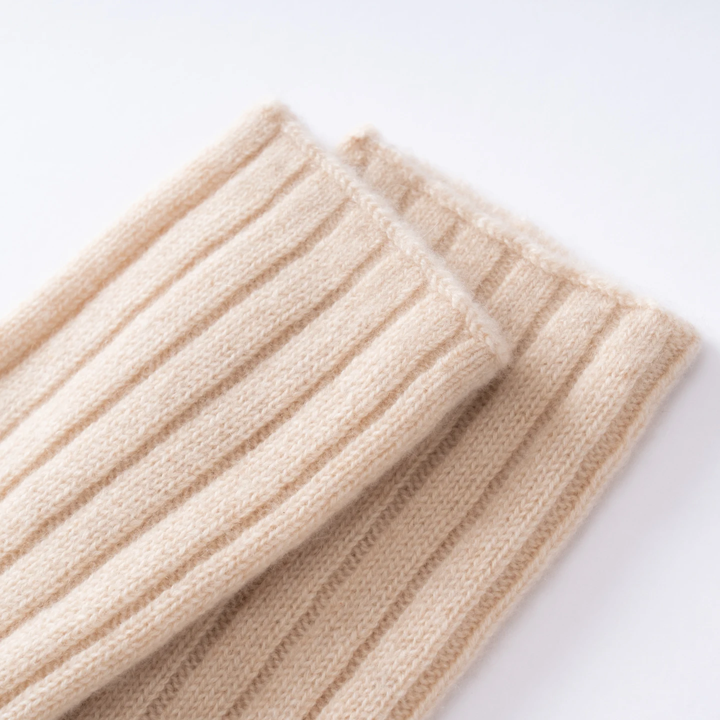 100% Pure Cashmere Arm Sleeves Unisex Knitted Warm Elbow Protection Gloves Men And Women Fashion Autumn Winter Accessories - view 4