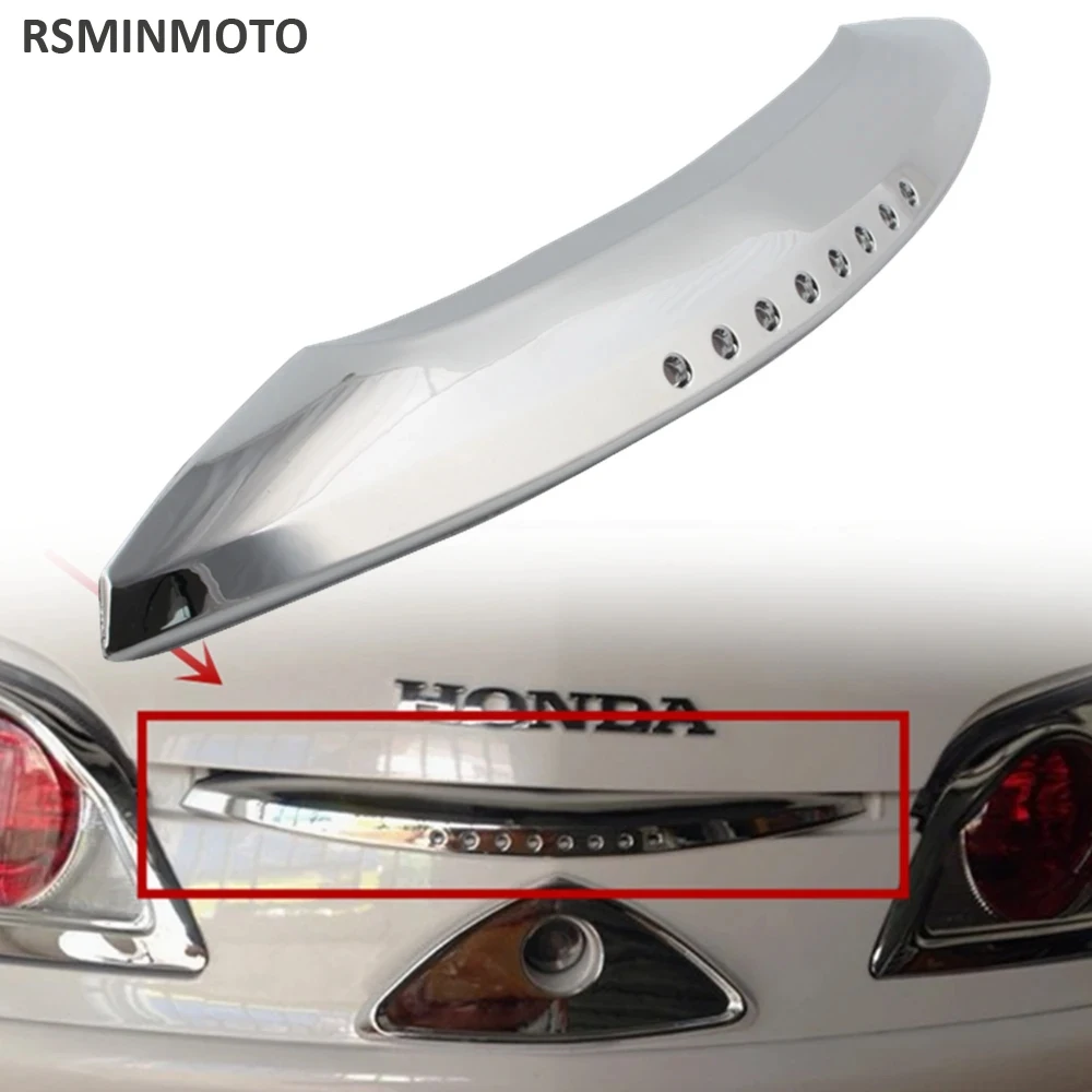 

For Honda Goldwing Gold Wing GL 1800 GL1800 2001-2011 Chrome Trunk Handle Trim Accessorie Part Decorative Cover