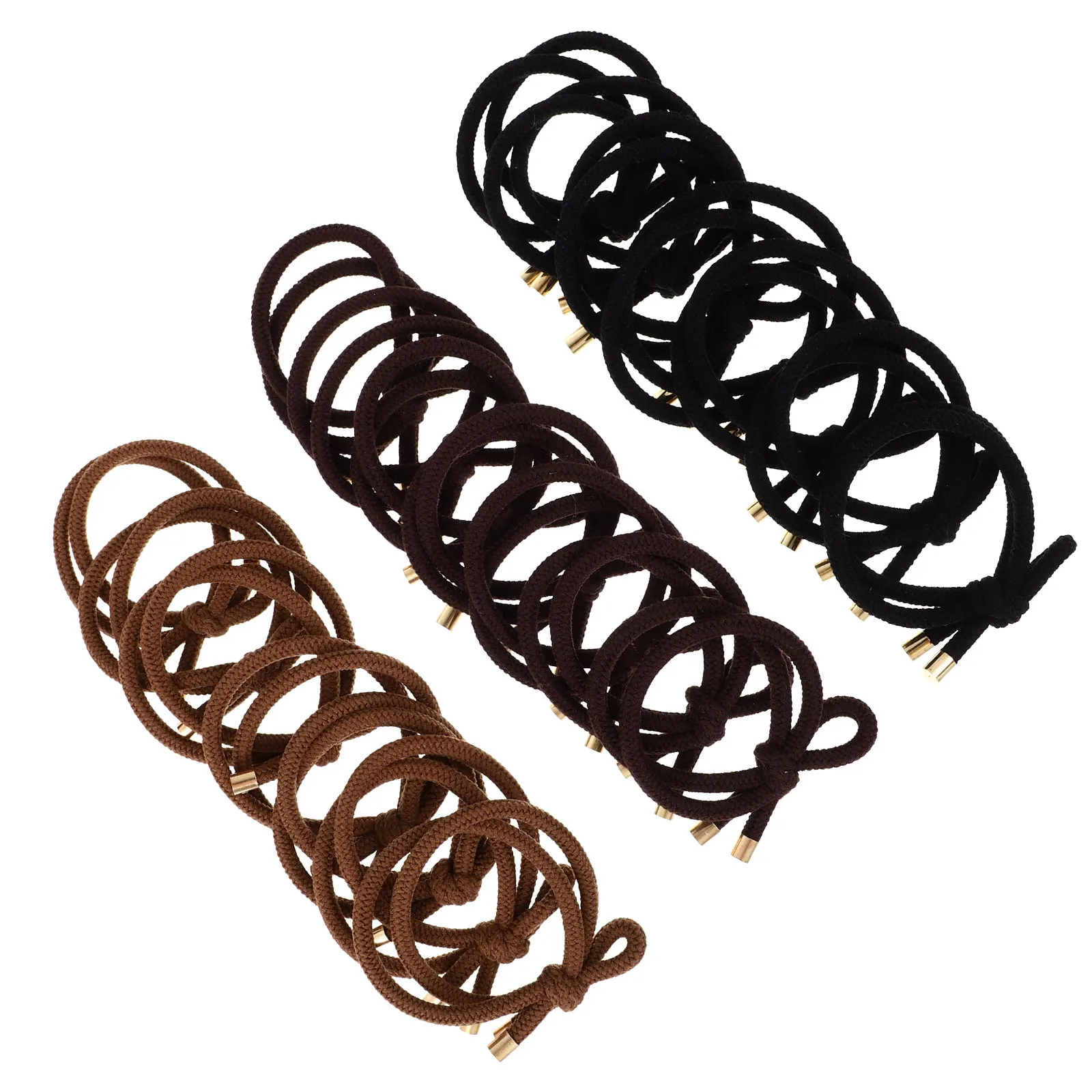 

21Pcs Hair Decorations Elastic Hair Ties Stretchy Ponytail Holders for All Hairstyles No Damage Stylish Gift for Women