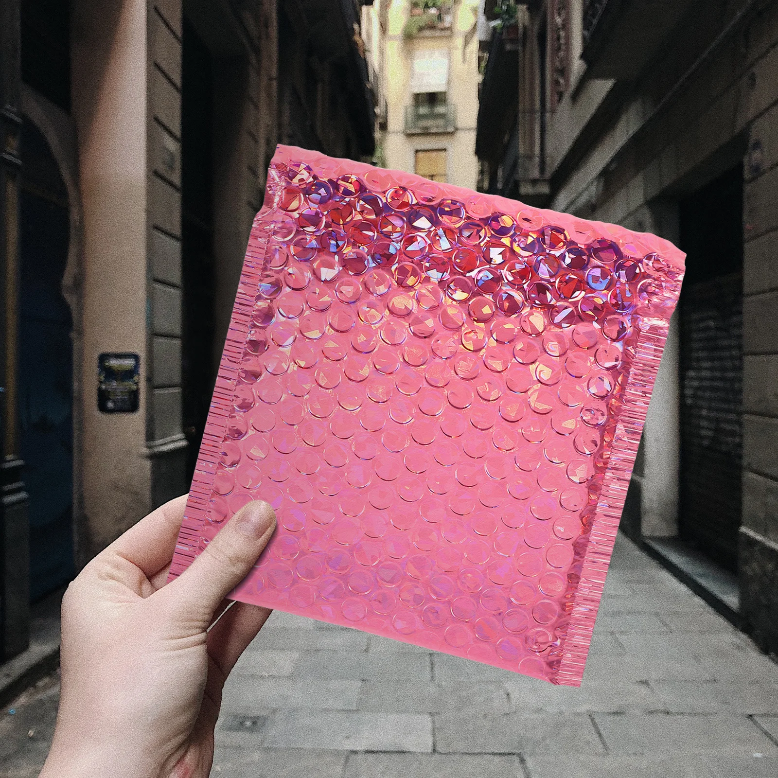 

20Pcs Portable Package Pouches Exquisite Printed Shipping Bags for Non-Fragile Items and Gifts 6x10 Bubble Mailers