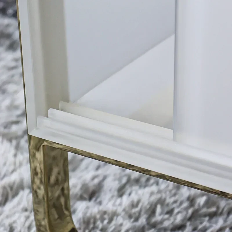 Acrylic modern simple multi-layer light luxury shoe rack rack portable floor-to-ceiling shoe supplies display rack shoe cabinet