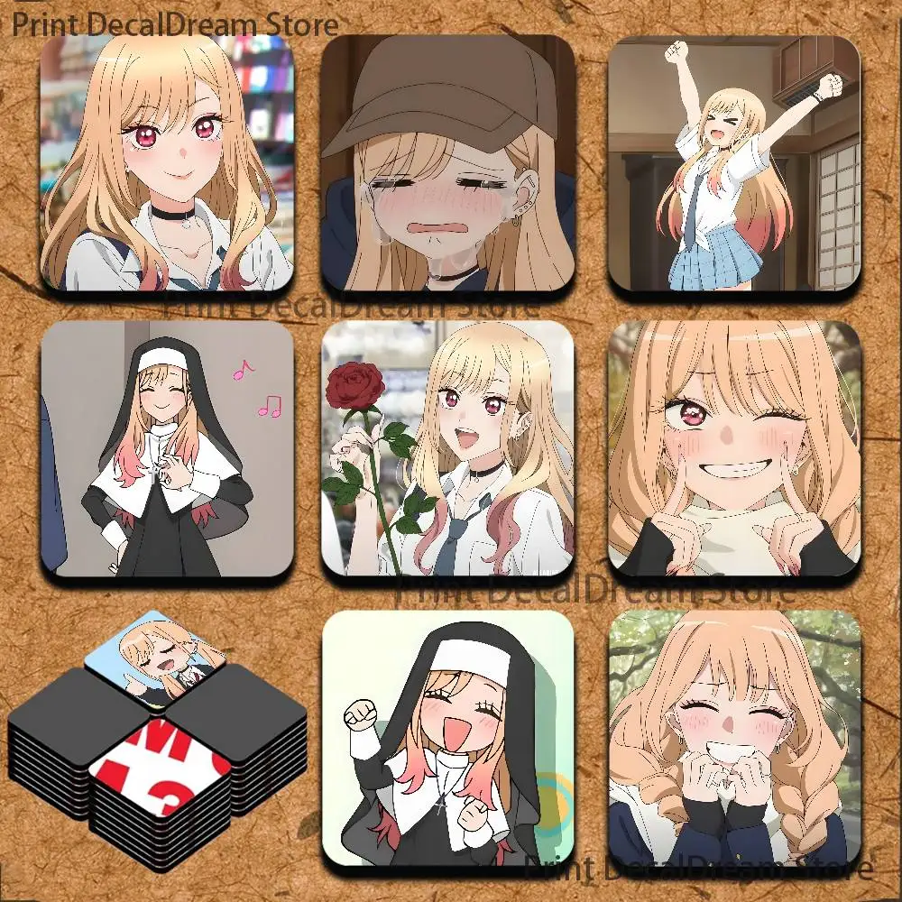 K-Kitagawa Marin Anime Magnetic Refrigerator Magnets Cute and Creative Refrigerator Magnets Souvenirs and Gifts
